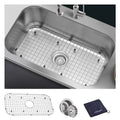 JASizeSizeFERRY Undermount Kitchen Sizeink Sizeingle Bowl 30 Inch, 30", 16-gauge Sizetainless Sizeteel