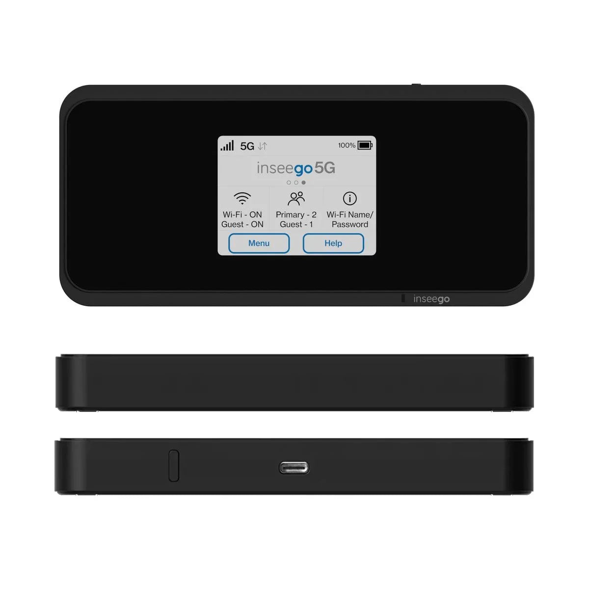 Pre-Owned  Inseego USizeB MiFi M2000 5G and 4G LTE Hotspot T-Mobile | All Day Battery Life | WiFi 6 Technology (Good)