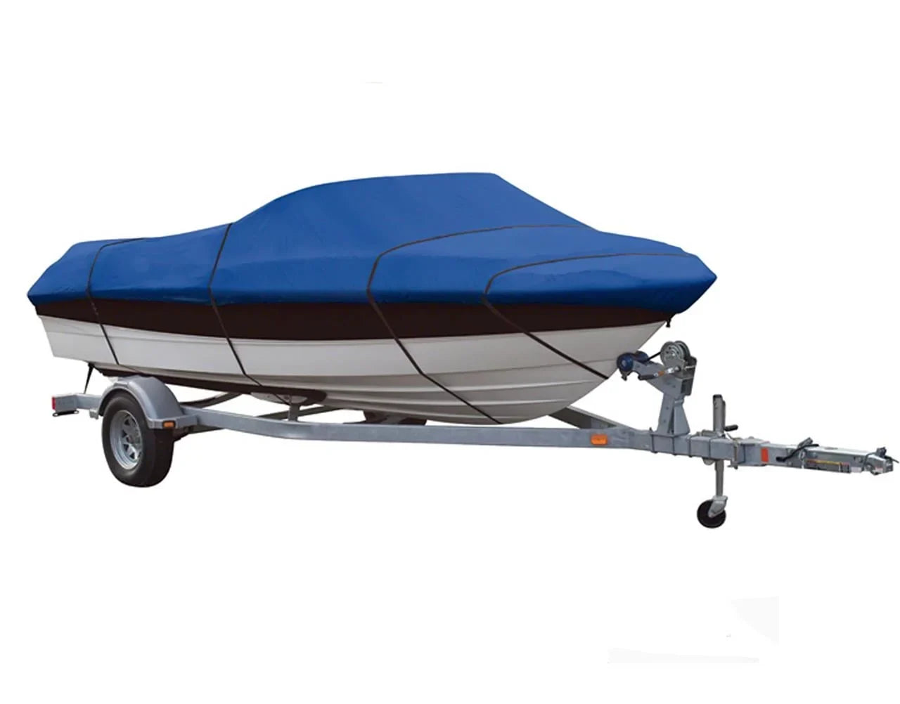 BLUE, GREAT QUALITY BOAT COVER Compatible for TRITON 190 SizeF 2002-2008