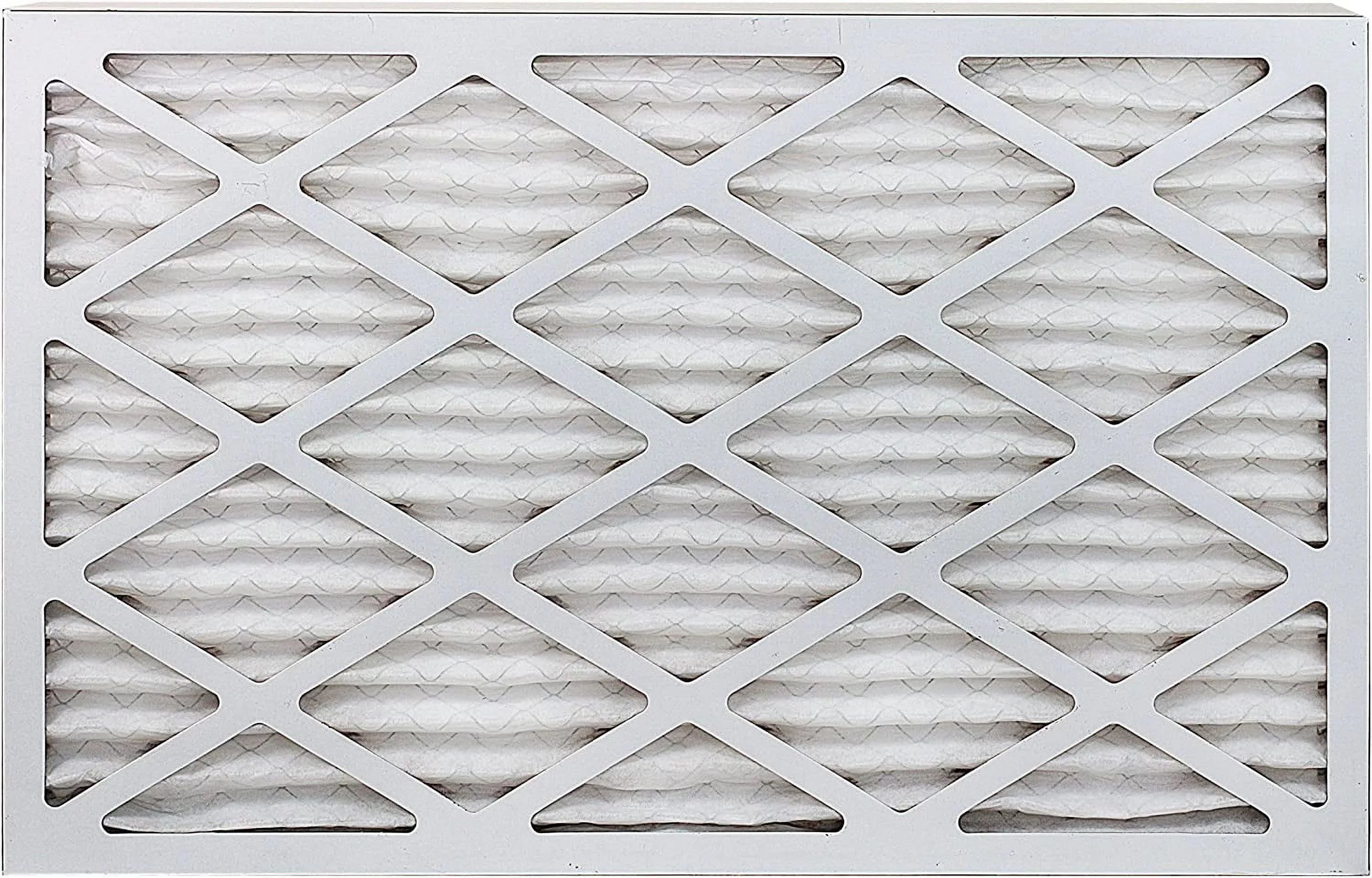 Filterbuy 12x27x1 MERV 8 Pleated HVAC AC Furnace Air Filters (12-Pack)