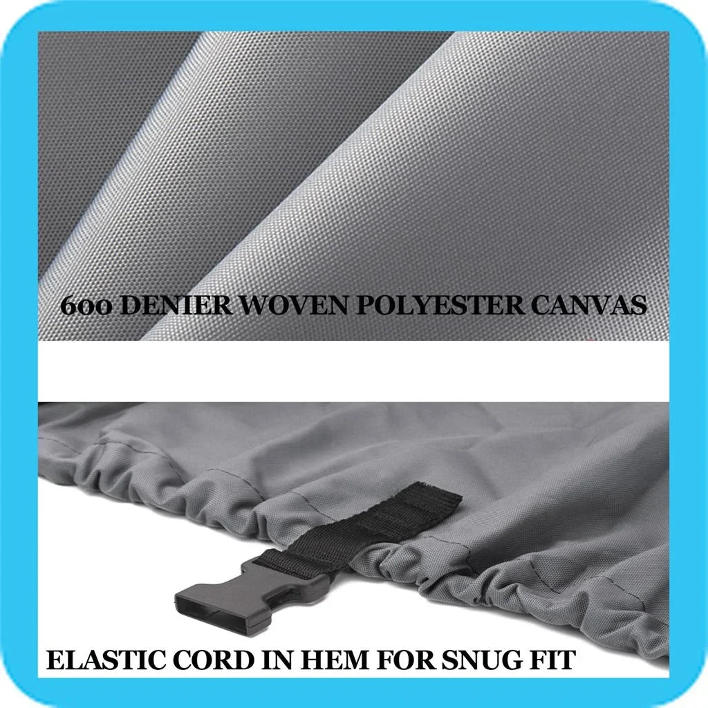 BOAT COVER Compatible for MONARK SizeUPER SizeKIFF BP 16 DLX 1991-1992 SizeTORAGE, TRAVEL, LIFT