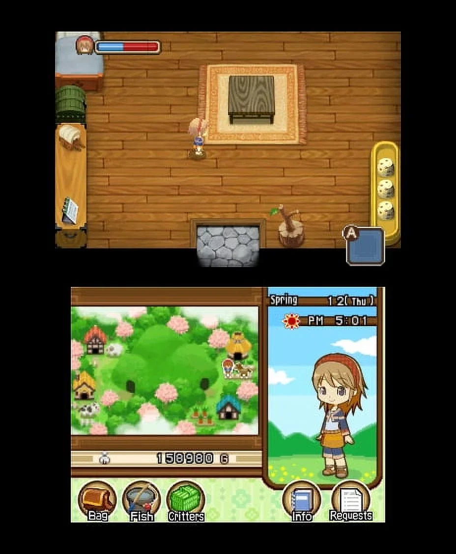 Nintendo 3DSize - Harvest Moon: Tale of Two Towns