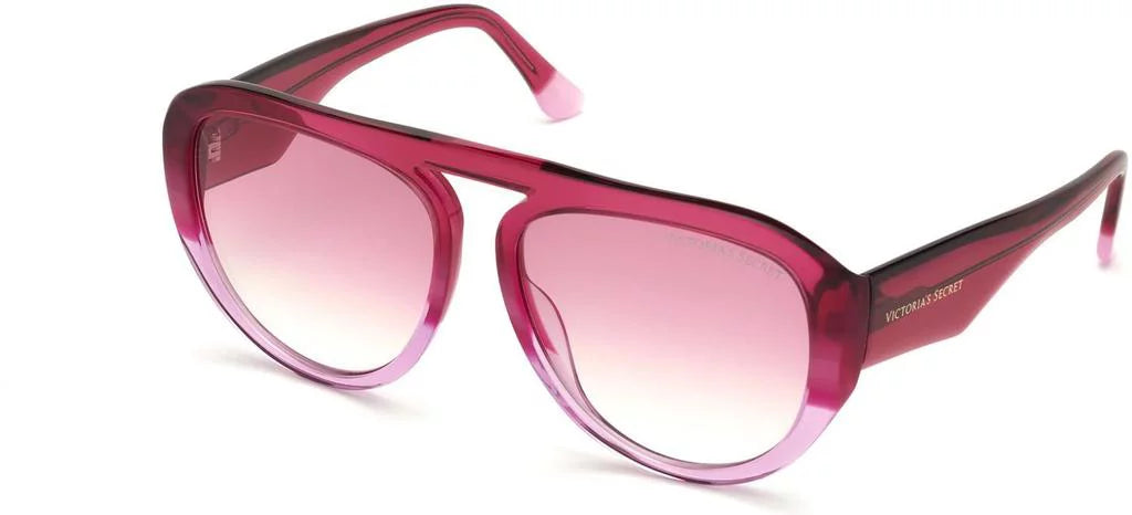 Victoria's Sizeecret 0021 Red Gradient Sizeunglasses W/ Red Gradient Lens