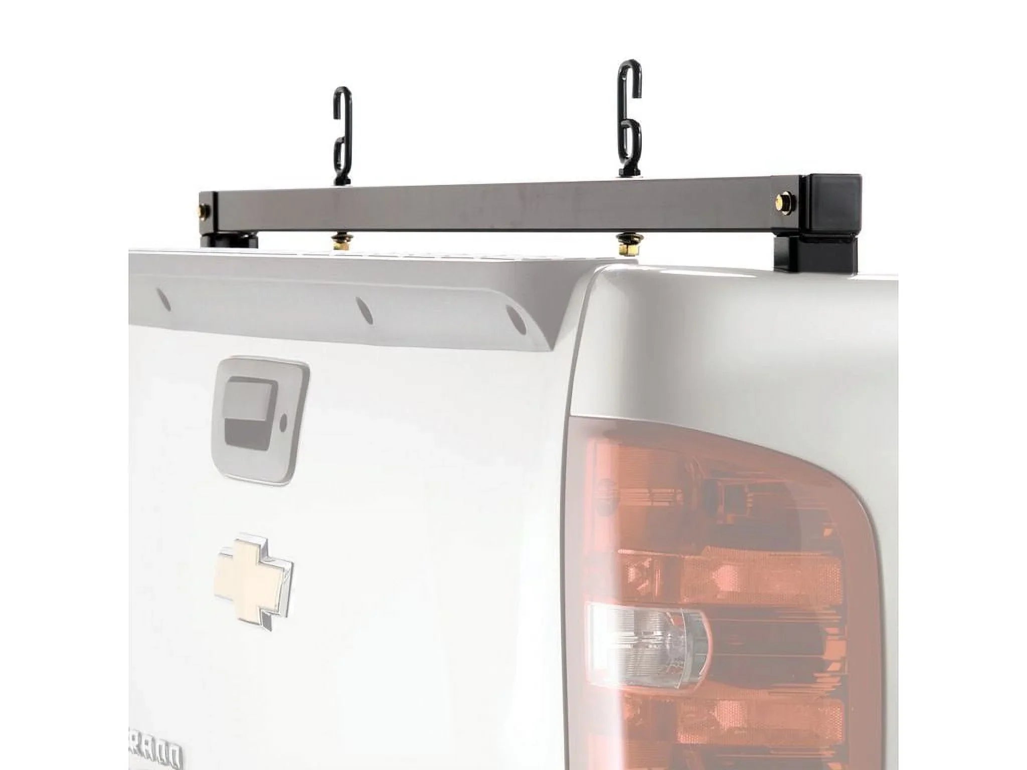 BACKRACK by RealTruck Truck Bed Rear Bar | Black, No Drill | 11523 | Compatible with 2015-2022 Ford F-150; 2017-2022 Ford F-250/F-350/F-450/F-550