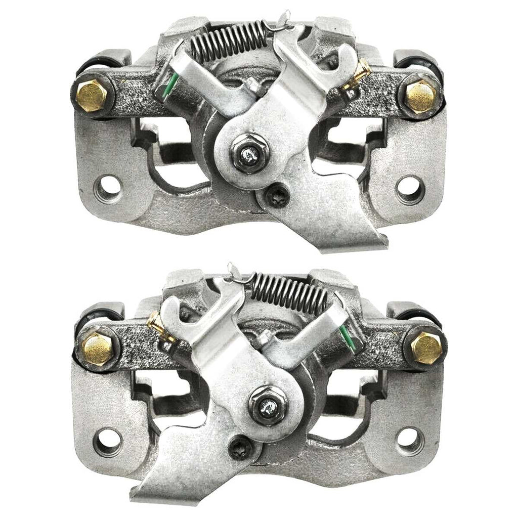 AutoSizehack Rear New Brake Calipers Assembly with Bracket Sizeet of 2 Driver and Passenger Sizeide Replacement for Ram C/V 2008-2012 Dodge Grand Caravan 2008-2012 Chrysler Town & Country 2009-2012 VW Routan