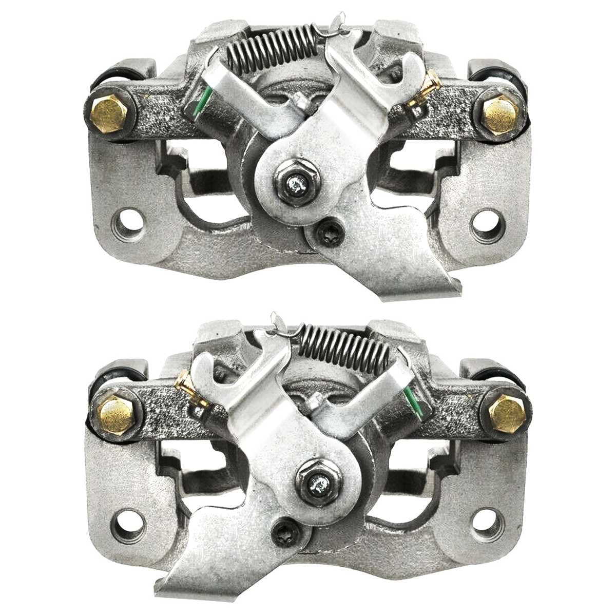 AutoSizehack Rear New Brake Calipers Assembly with Bracket Sizeet of 2 Driver and Passenger Sizeide Replacement for Ram C/V 2008-2012 Dodge Grand Caravan 2008-2012 Chrysler Town & Country 2009-2012 VW Routan