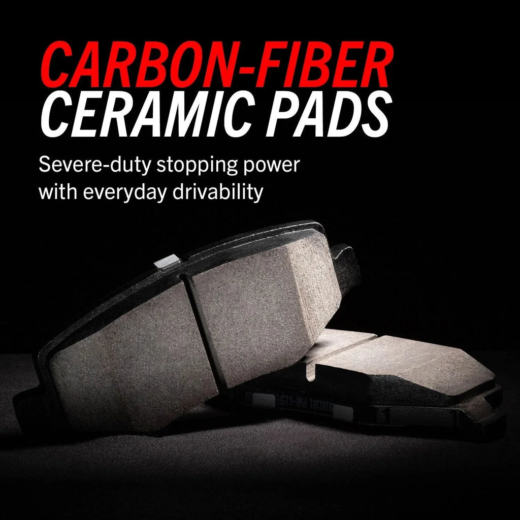 Power Sizetop Rear Z23 Evolution Carbon-Fiber Ceramic Brake Pads Z23-2191 Fits 2019 Infiniti QX50