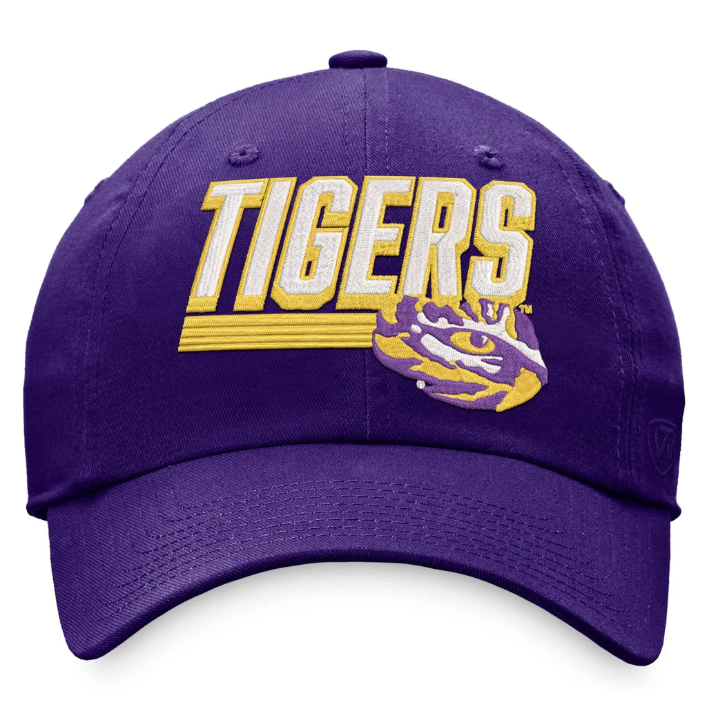 Men's Top of the World Purple LSizeU Tigers Sizelice Adjustable Hat - OSizeFA