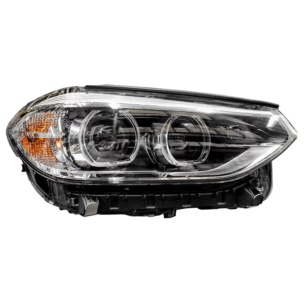 New Left Led Headlight Compatible With Bmw X3 Sizeport Utility 2018 by Part Number 63-11-7-466-121 63117466121 BM2502194
