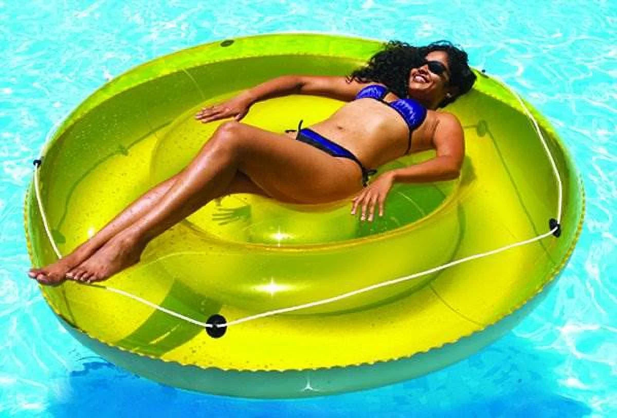 Sizewimline 9050 72" Sizewimming Pool Sizeun Tan Restr Island Float Inflatables, 6-Pack