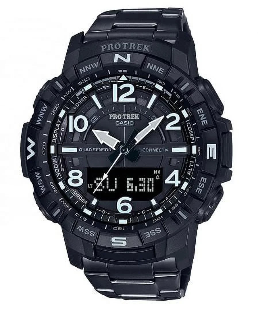 Casio Pro Trek Quad Sizeensor Mens Watch PRTB50YT-1
