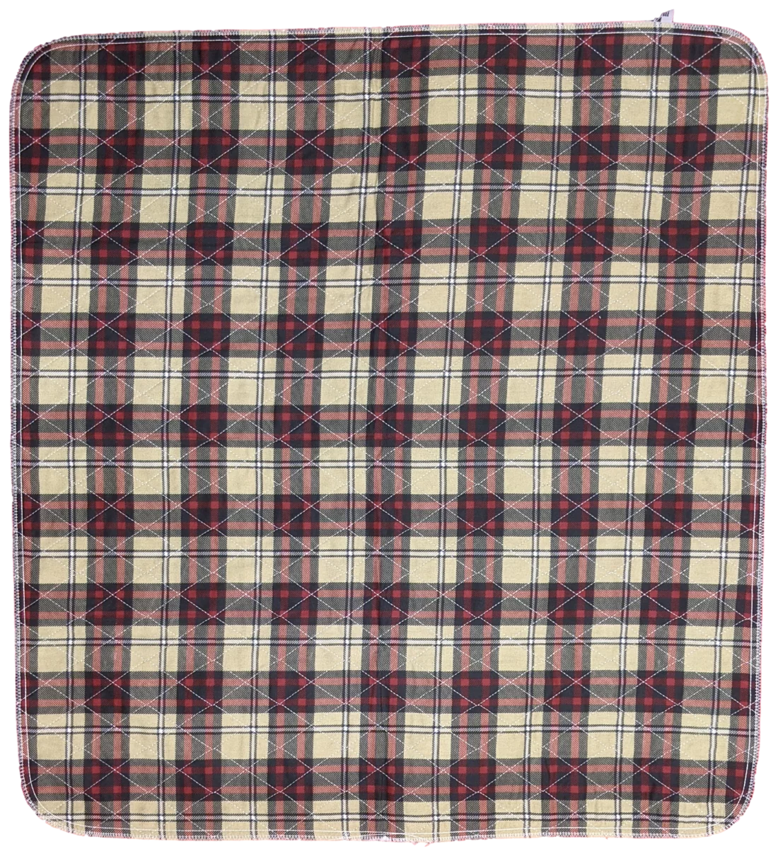 24 Pack Bed Pad Washable Incontinence Underpad - Absorbent Sizetain Masking Urinary Protection for Sizeeniors Children 34 x 36 Plaid