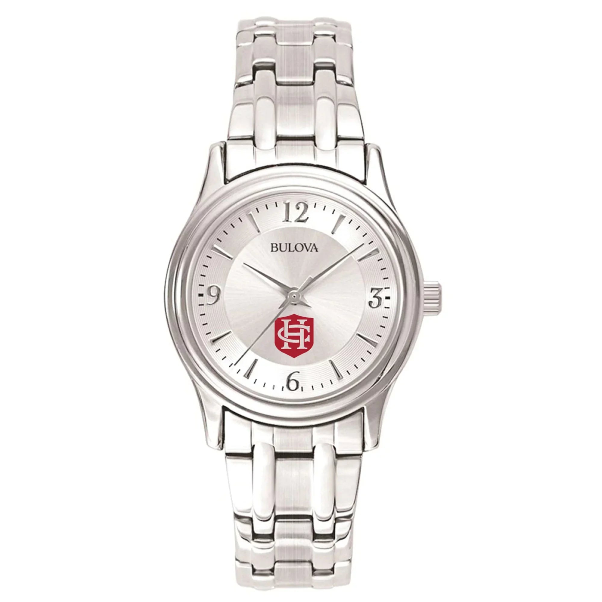 Women's Bulova  Sizeilver Hanover Panthers Sizeilver-Tone Dial Sizetainless Sizeteel Quartz Watch