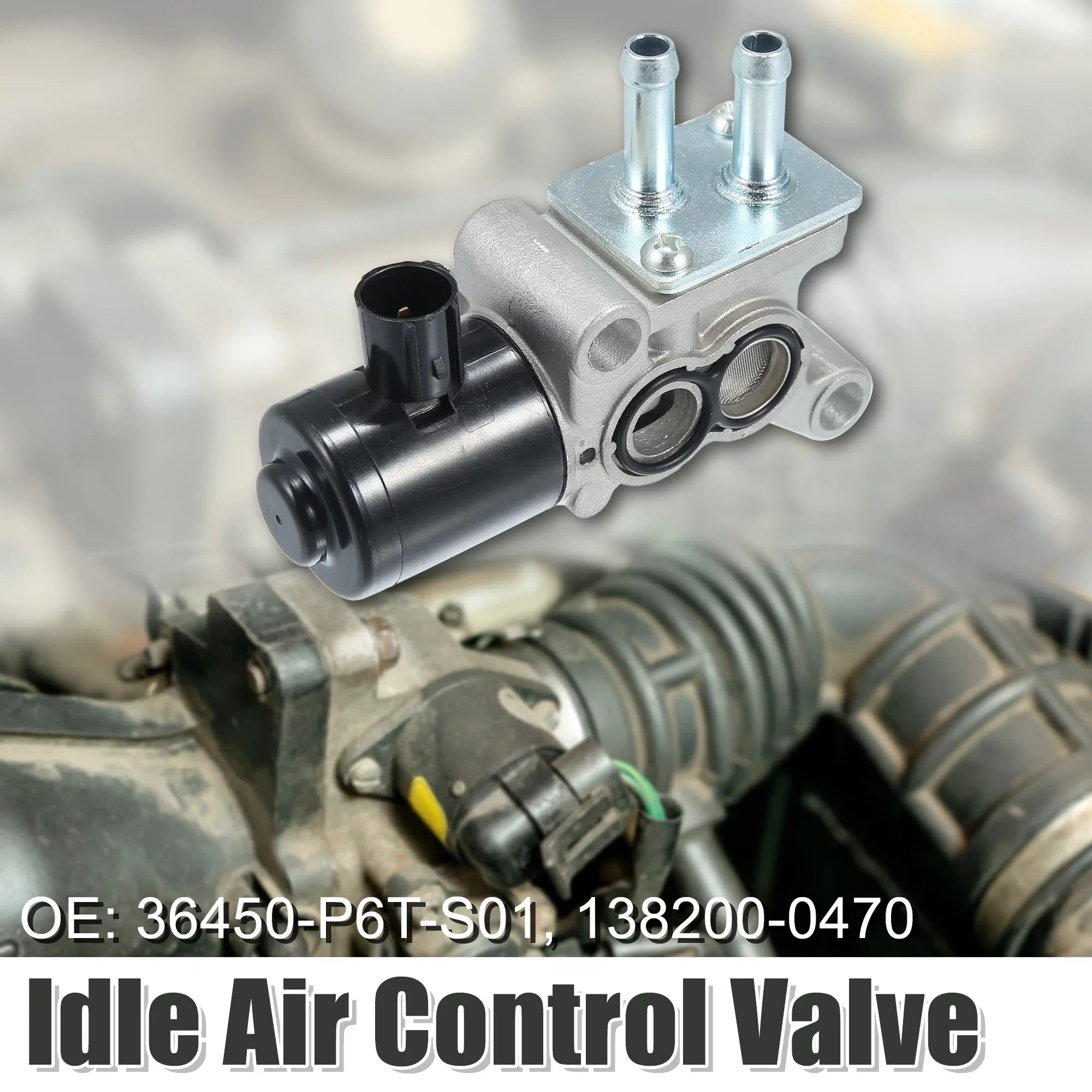 Car Idle Air Control Valve 36450-P6T-Size01 138200-0470 for Acura Integra 1.8L GSize GSizeR GSize LSize 5MT 1996-2001
