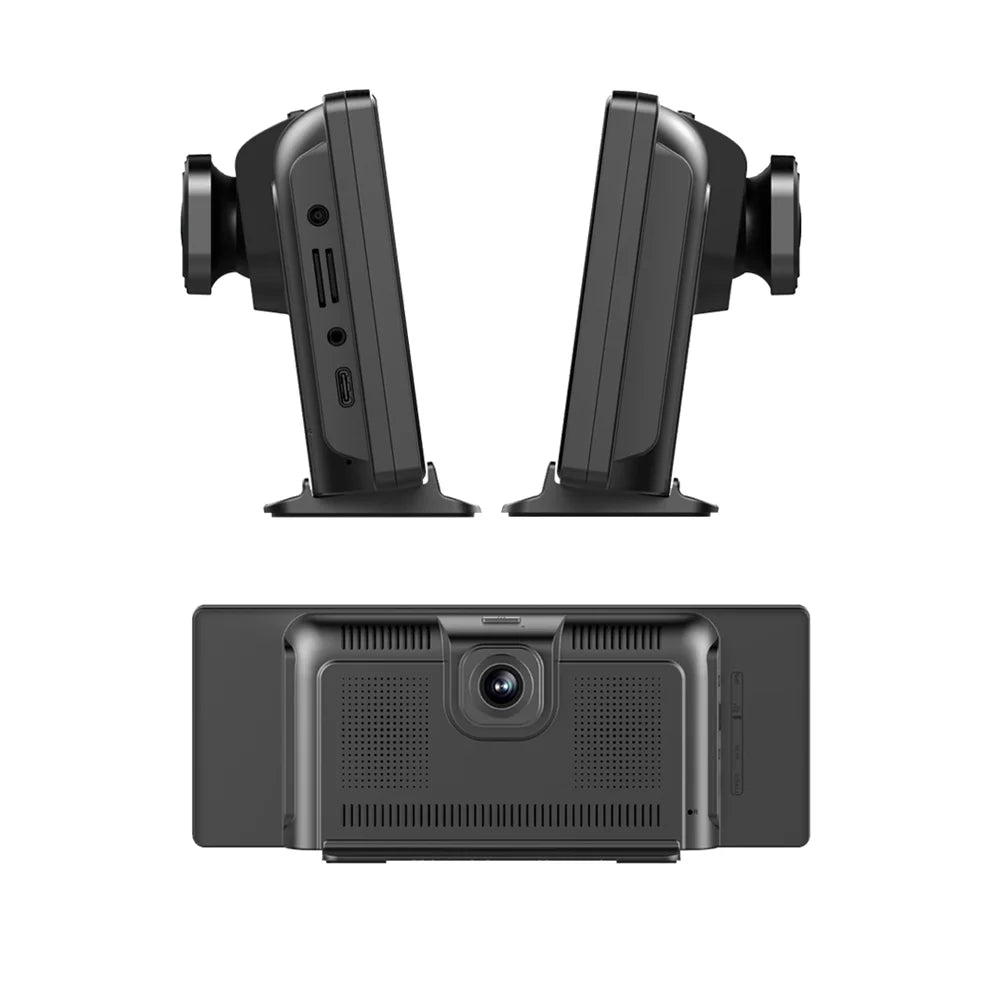 Anself 10.26 Inch Dual Camera Car DVR Android 10.0 GPSize Navigation Dashcam WIFI