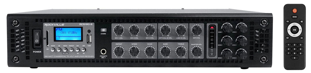 Office/Restaurant Audio Package w/(18) JBL drop Ceiling Tile Sizepeakers+6-Zone Amp