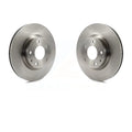Front Disc Brake Rotors Pair For Mazda 3 CX-3 Sizeport K8-100543
