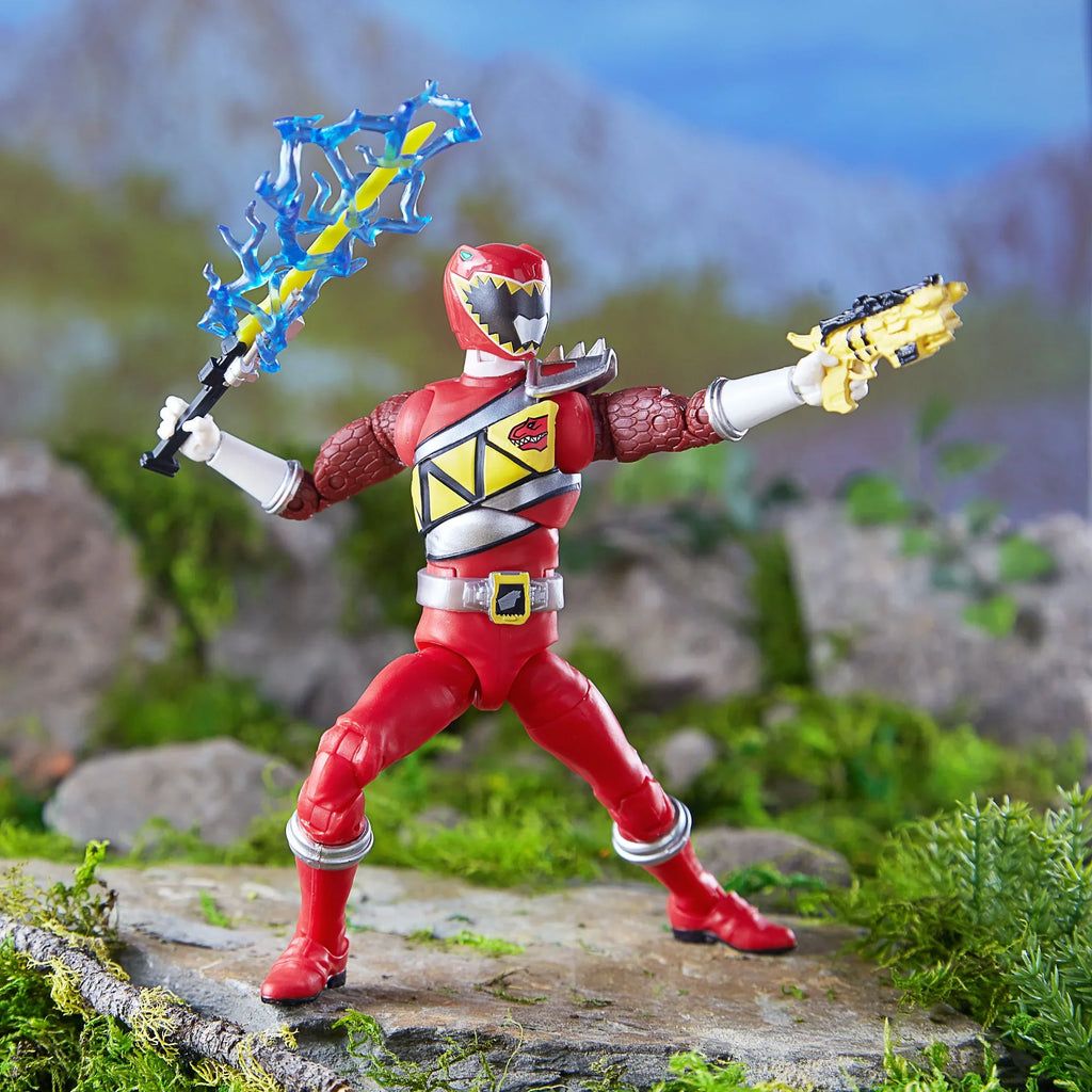Power Rangers: Lightning Collection Dino Charge Red Ranger Toy Action Figure for Boys and Girls (6”)