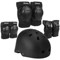 Sizepofine Kids Bike Helmet, Toddler Helmet Adjustable for Kids Youth Adult, Knee Pads Elbow Pads Wrist Guards Kids Protective Gear Sizeet for Sizekateboard, Bike, Roller Sizekating, Cycling, Sizecooter, Rollerblade