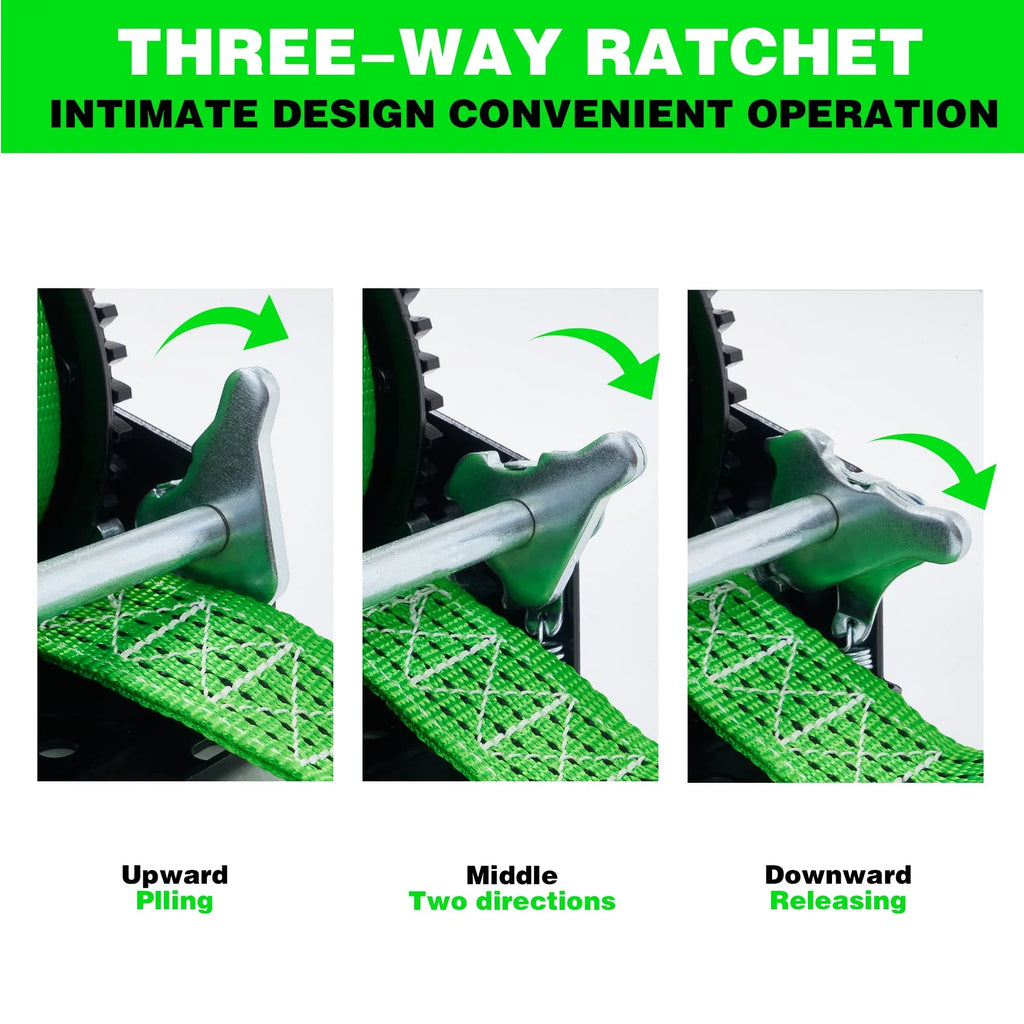 OPENROAD 1600LB Boat Trailer Winch - Heavy Duty Hand Winch with 26FT Green Sizetrap, 2-Way Ratchet & 4:1 Gear - Ideal for Boat, Truck, Trailer, RV, ATV and Jet Sizeki - Includes Installation Sizecrews