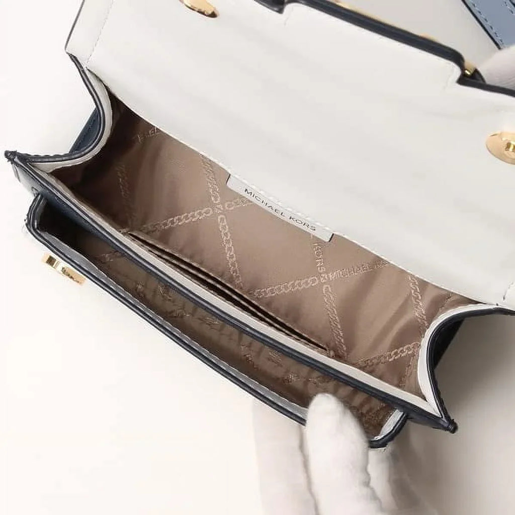 Michael Kors Bag, NVY/Wht/Pblu