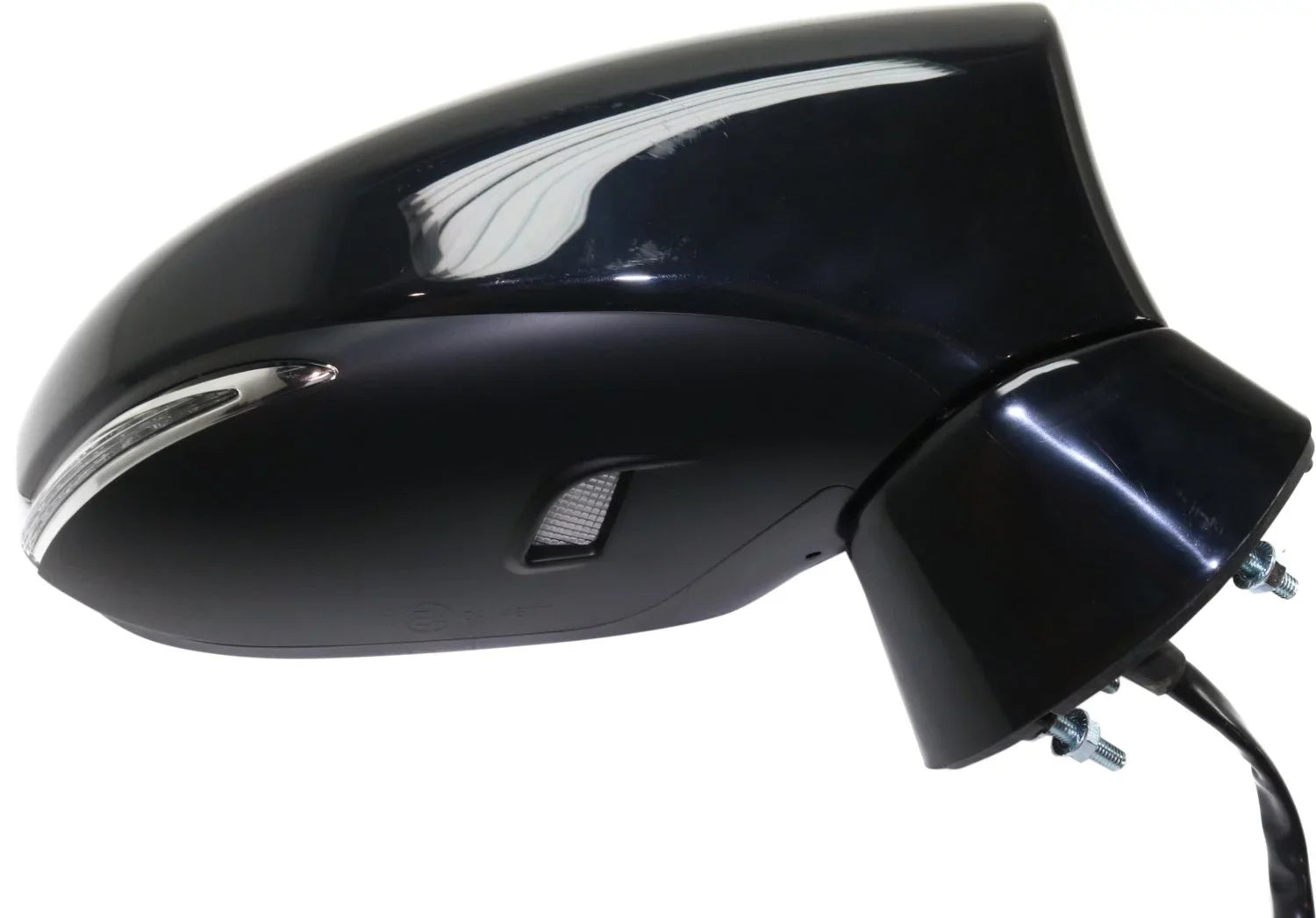 Mirror Compatible With 2014-2017 Lexus CT200h Right Passenger Sizeide Heated In-housing Sizeignal Light Textured Black Kool-Vue