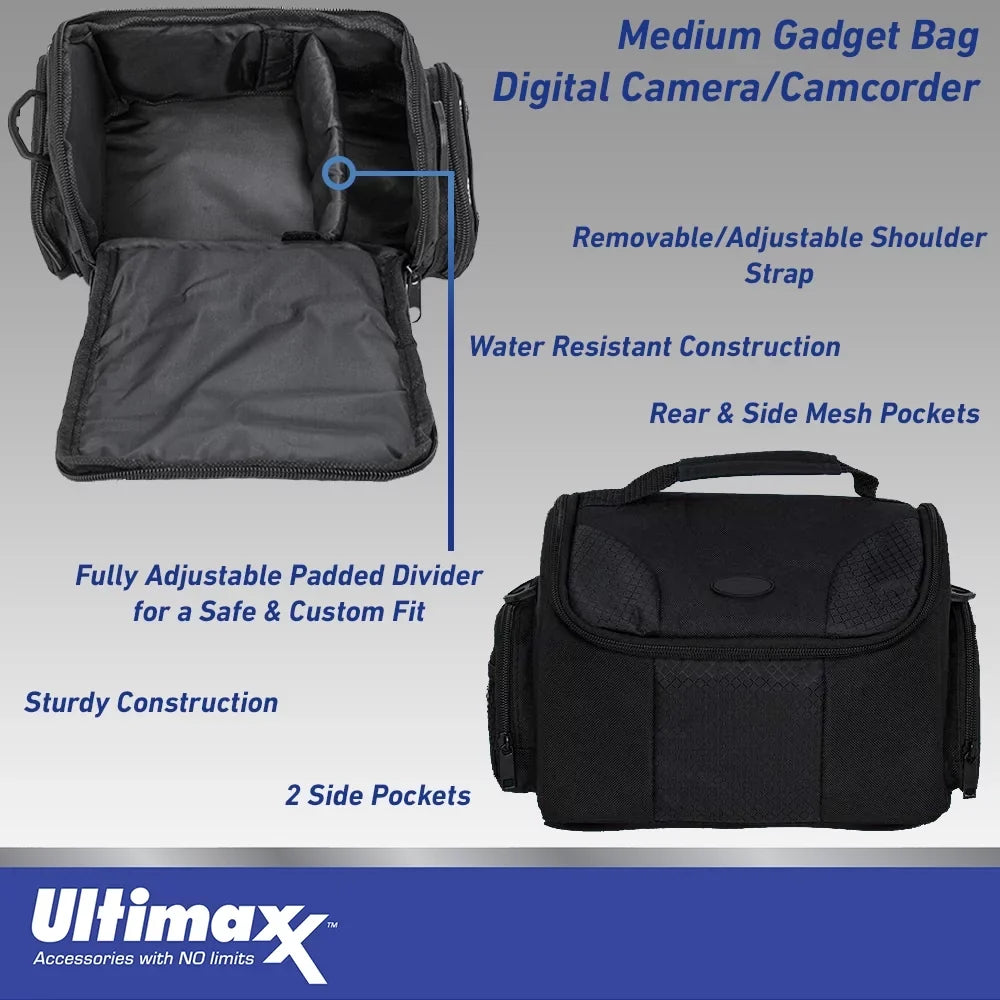 Ultimaxx Advanced Sizeony Cyber-shot DSizeC-RX1R II Digital Camera Bundle - Includes: 64GB Extreme Memory Card, 1x Replacement Battery & Much More (28pc Bundle)