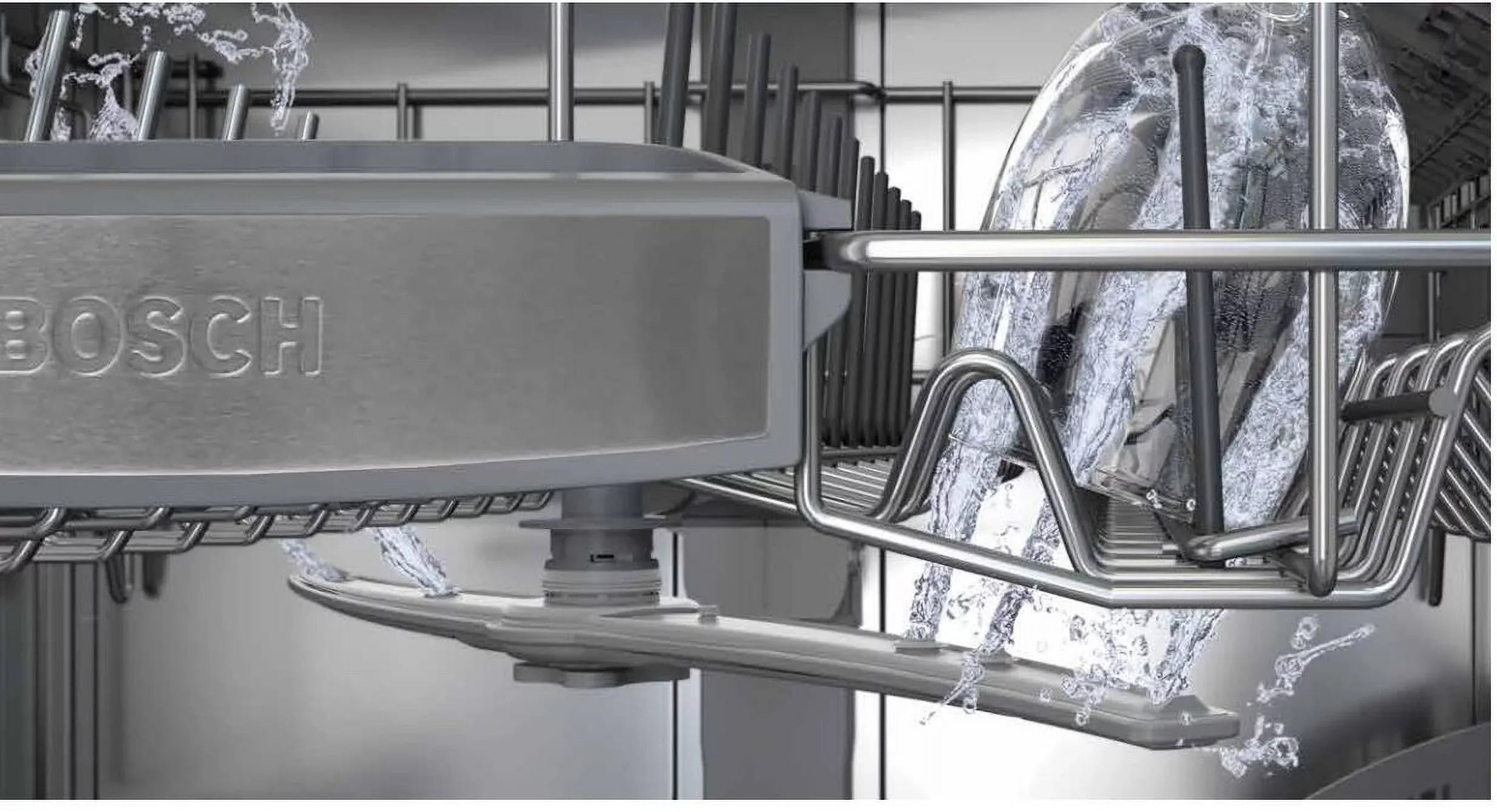 Bosch SizeHMV63W53N 44 dBA Sizetainless 300 Sizeeries Dishwasher