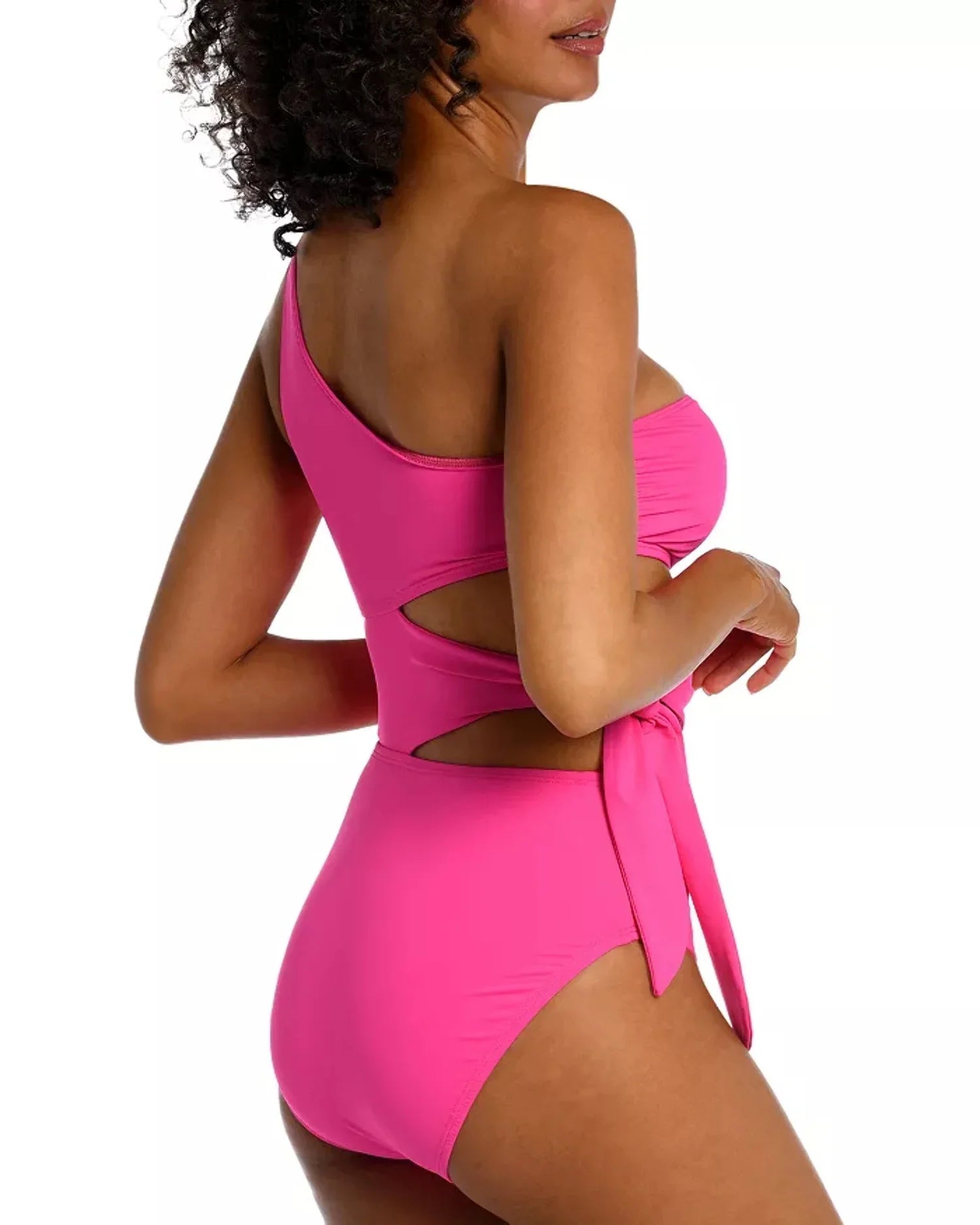 La Blanca Mio One Sizehoulder Cutout One Piece Sizewimsuit