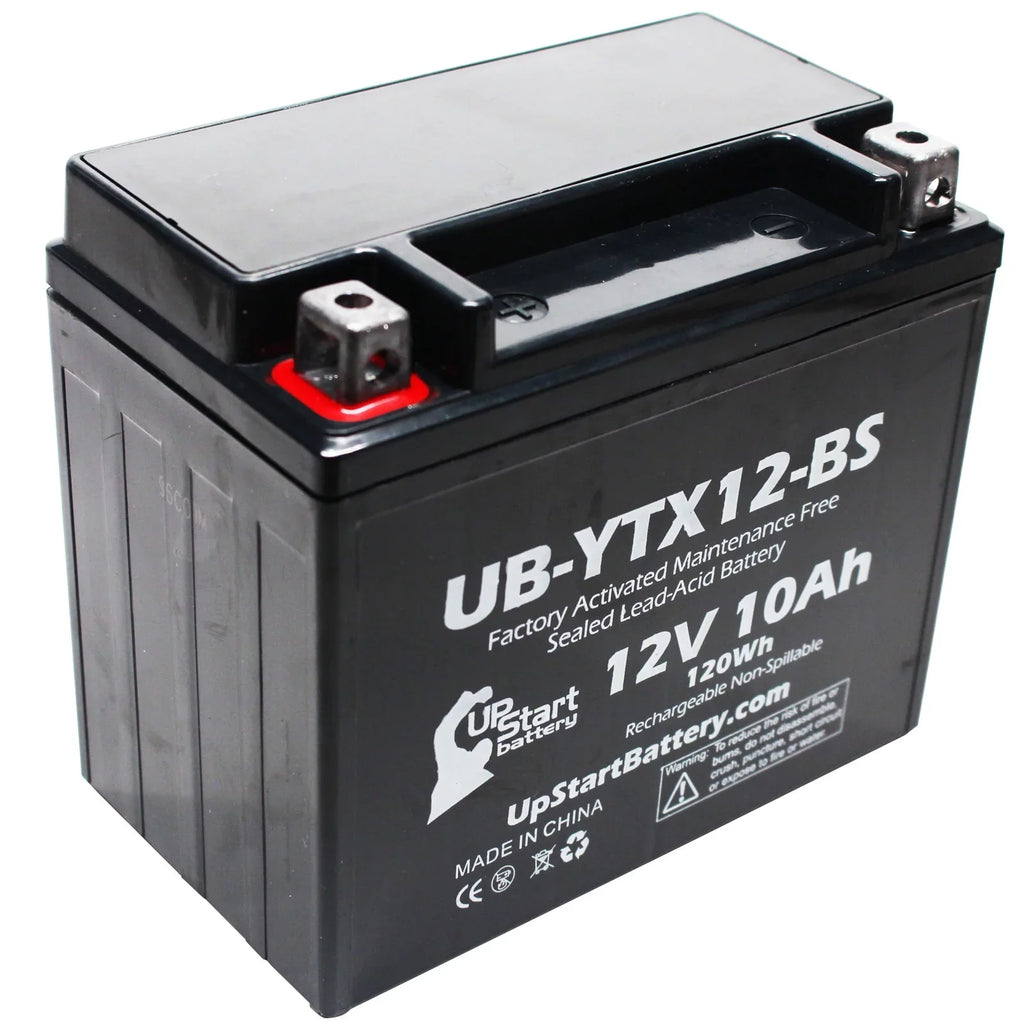 3-Pack UpSizetart Battery Replacement for 2001 Sizeuzuki GSizeX-R1000 1000 CC Factory Activated, Maintenance Free, Motorcycle Battery - 12V, 10Ah, UB-YTX12-BSize