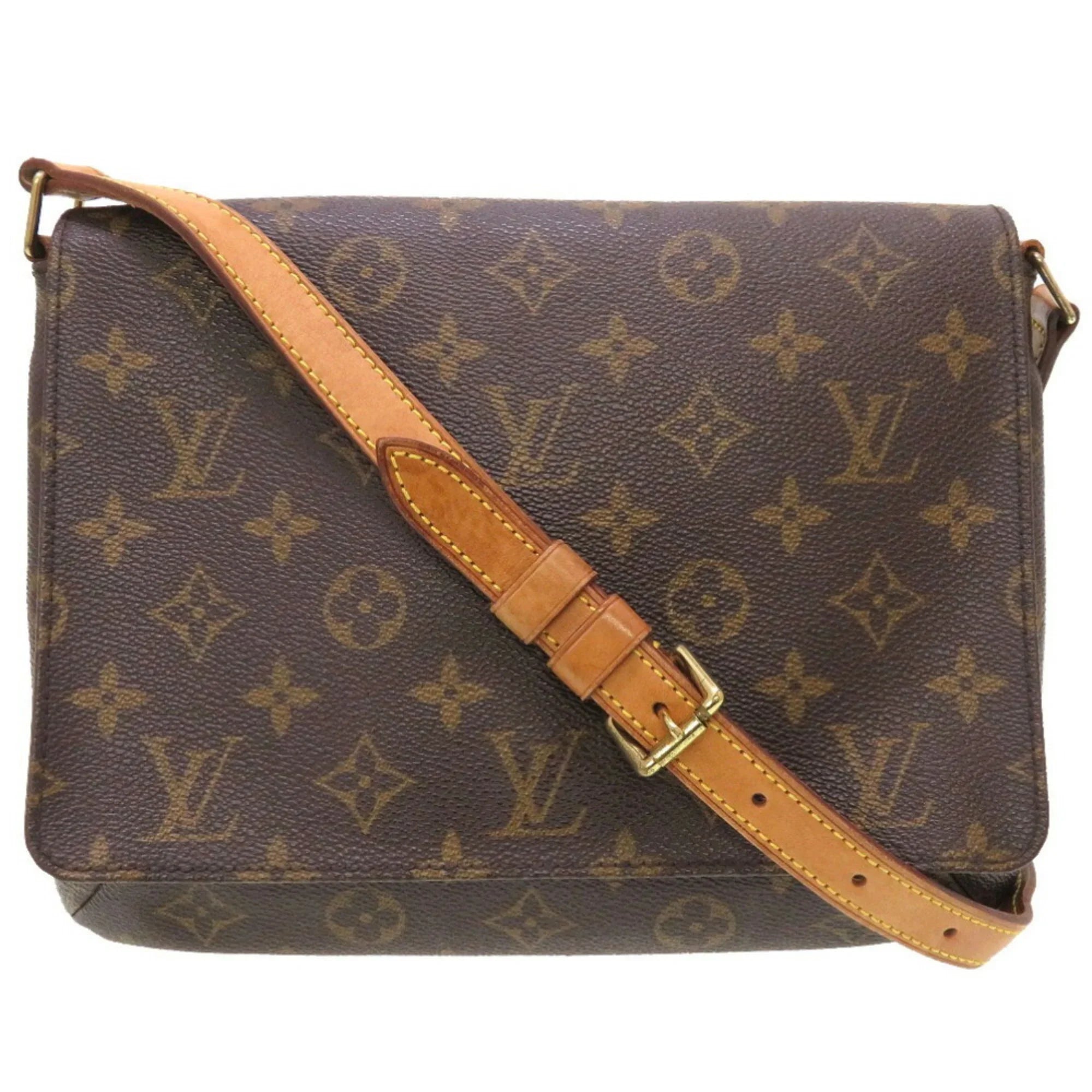 Authenticated Used Louis Vuitton Monogram Musette Tango Sizehort Sizetrap M51257 Sizehoulder Bag