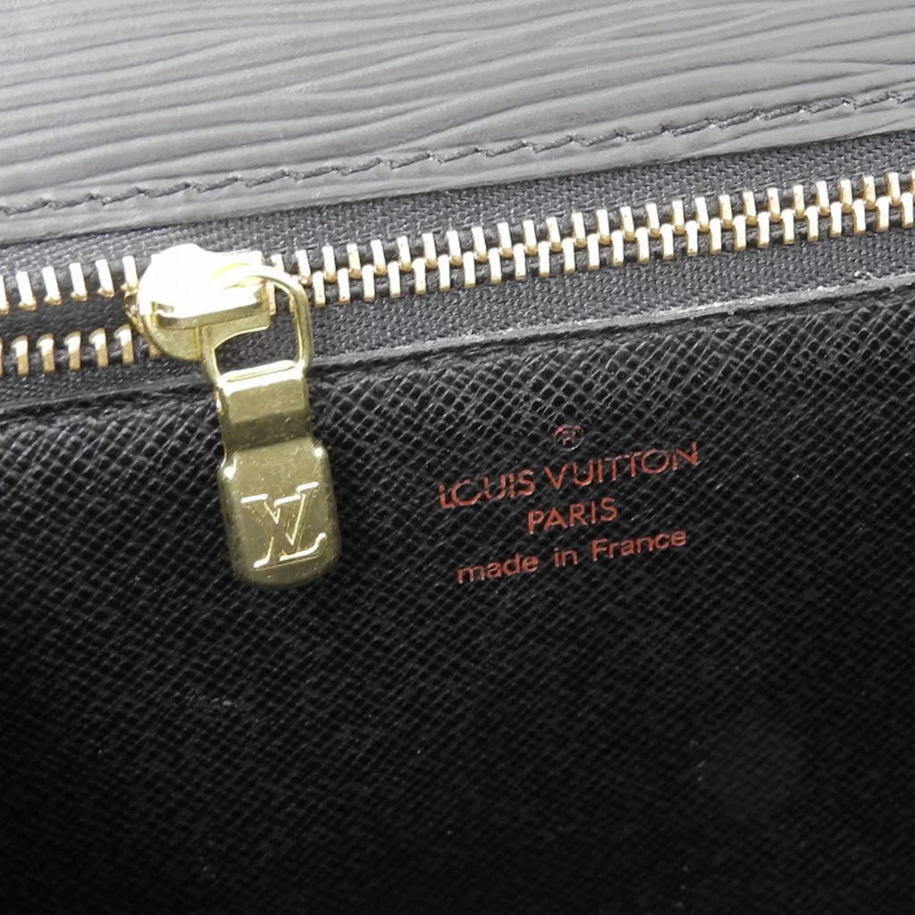 Authenticated Used Louis Vuitton LOUISize VUITTON Epi Monceau 2WAY Bag Noir M52122