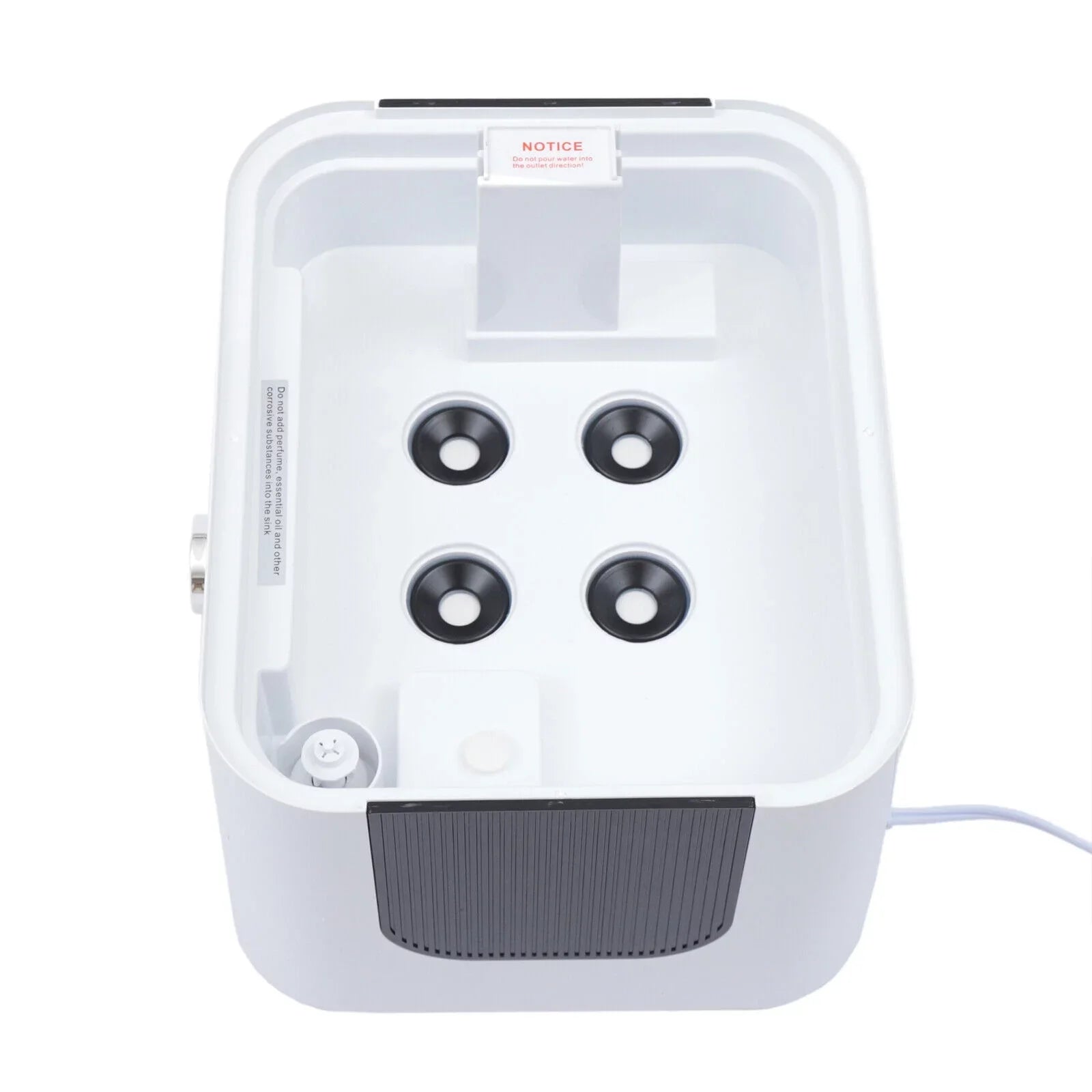 Fichiouy 110W Humidifier Floor Type 6.29 Gal Industrial Ultrasonic Sizeprayer for Large Room