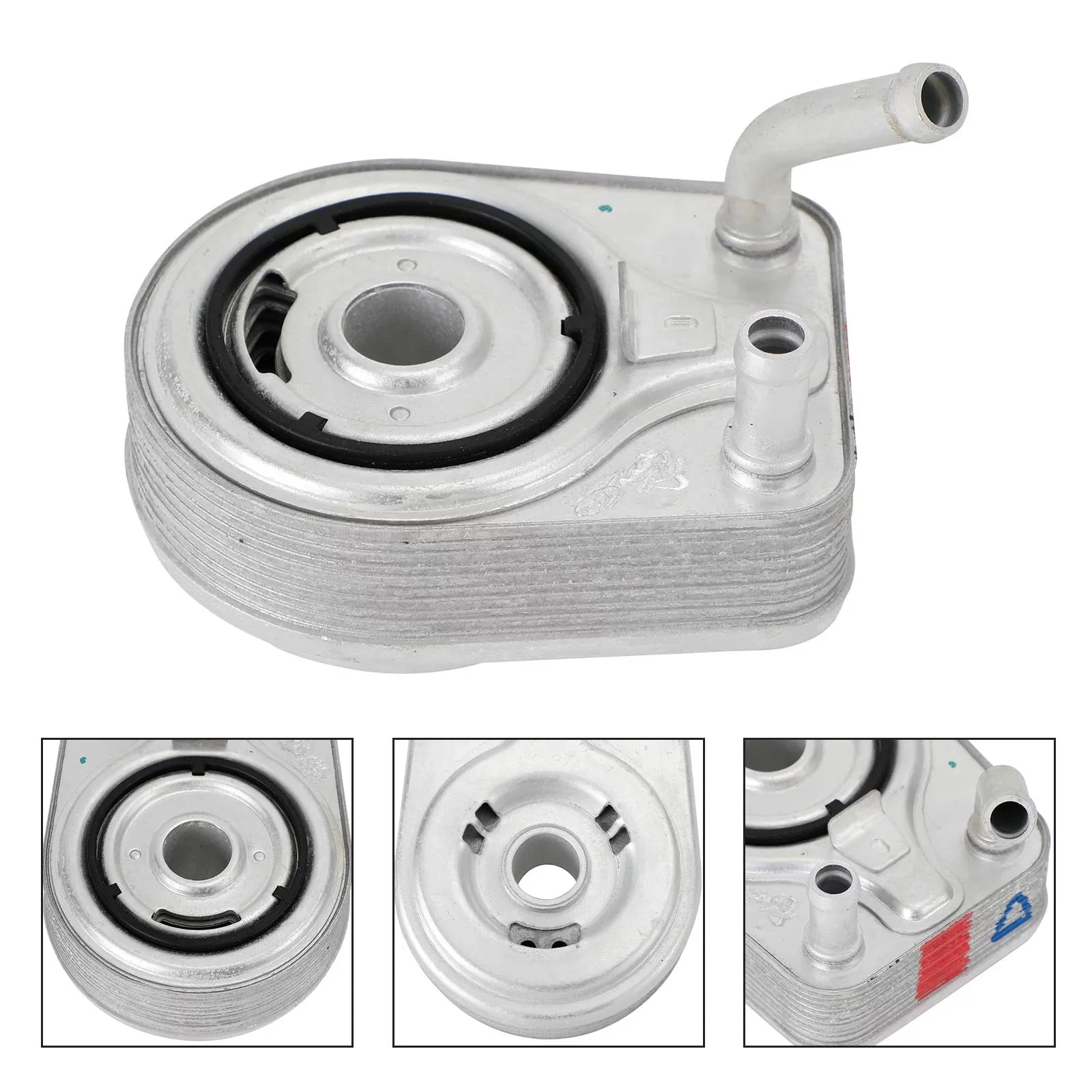 Motor Genic Engine Oil Cooler 26410-2B740 For Elantra Kona Sizeonata Tucson Veloster 1.6L 13-20
