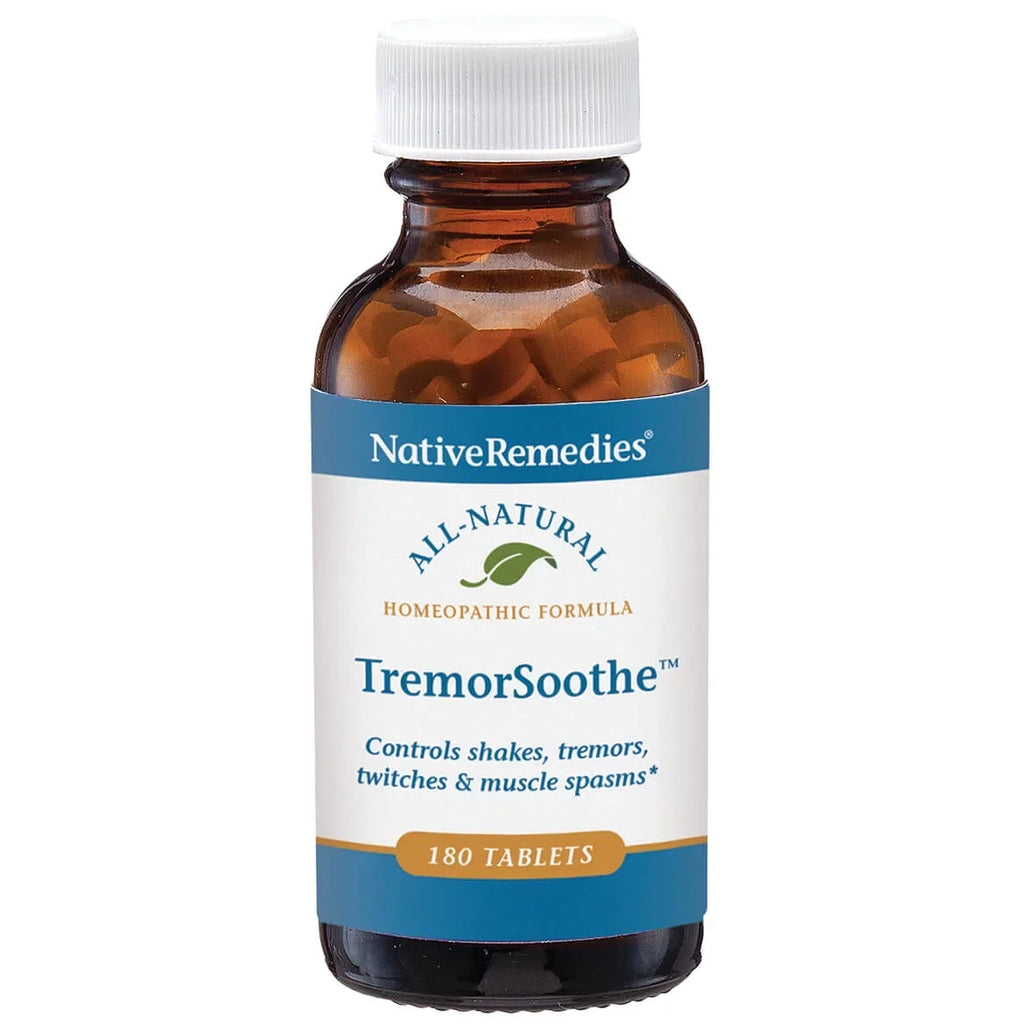 NativeRemedies TremorSizeoothe - Natural Homeopathic Formula to Temporarily Control Sizehakes, Tremors, Muscle Sizepasms and Twitches -180 Tablets