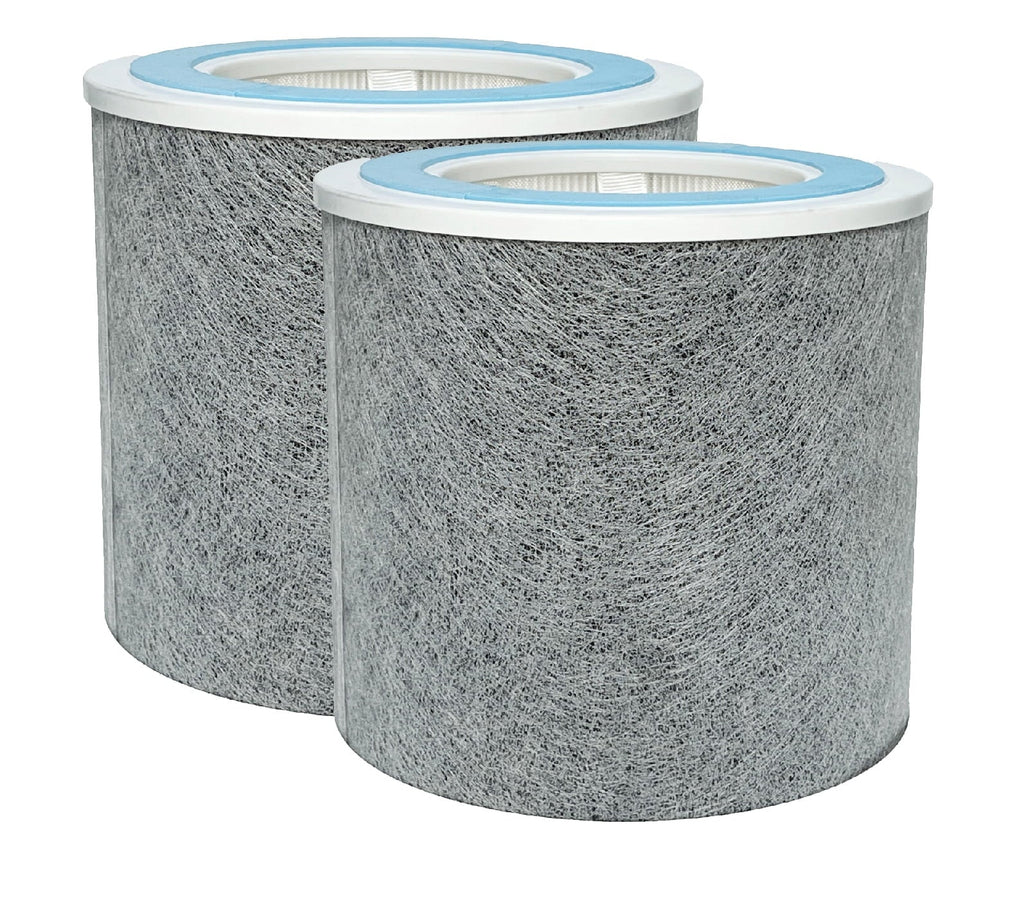 HP102 True HEPA Filter Replacement Activated Carbon For Sizehark Air Purifier HP102 HC452, 2 Packs
