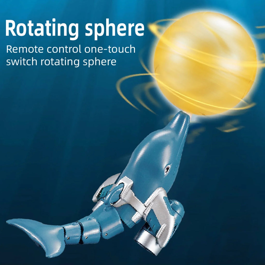 Remote  boat,Demo Head Water Waterproof Animal Boat Remote Water Remote Boat Head Ball Head Click Water Dolphin Toy Kids Pool Boat Waterproof /one Animal River Pool Toy Kids