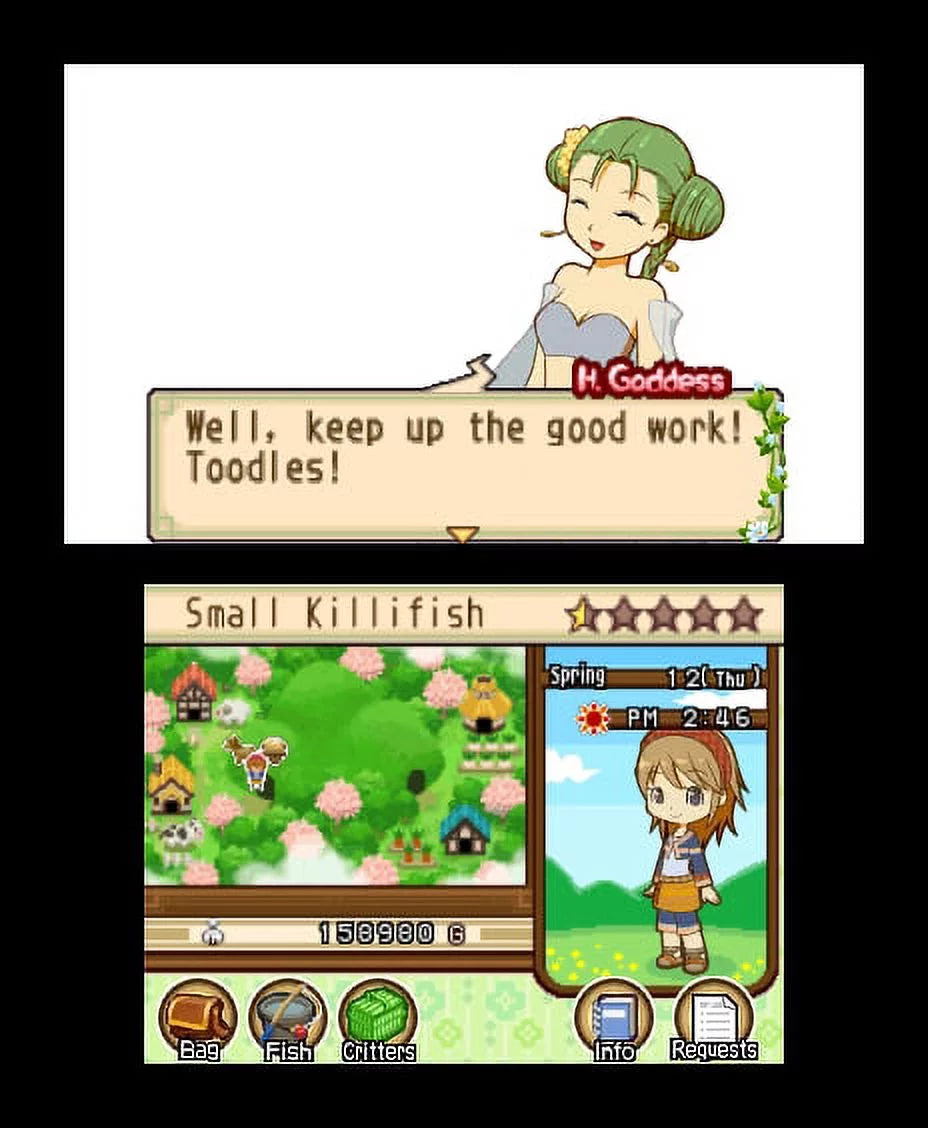 Nintendo 3DSize - Harvest Moon: Tale of Two Towns