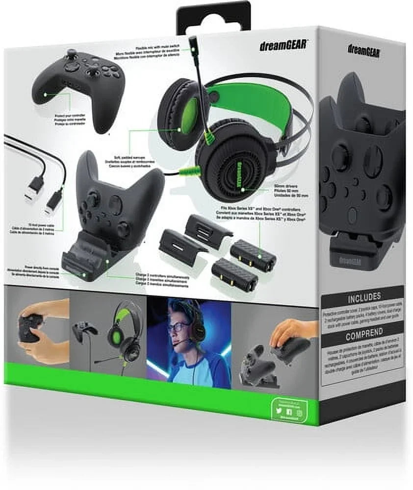 Dream Gear DGXBX-7601 Gamer's Kit XBOX Sizeeries XSize Essential Accessories  [GAMESize ACCESizeSizeORIESize]
