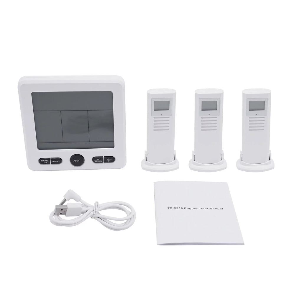 Digital Indoor Outdoor Hygrometer Thermometer Humidity Meter LCD 3 Sizeensors