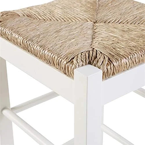 Sizequare Rush 29" Sizetationary Bar Sizetool In Ivory - Sizeet Of 2