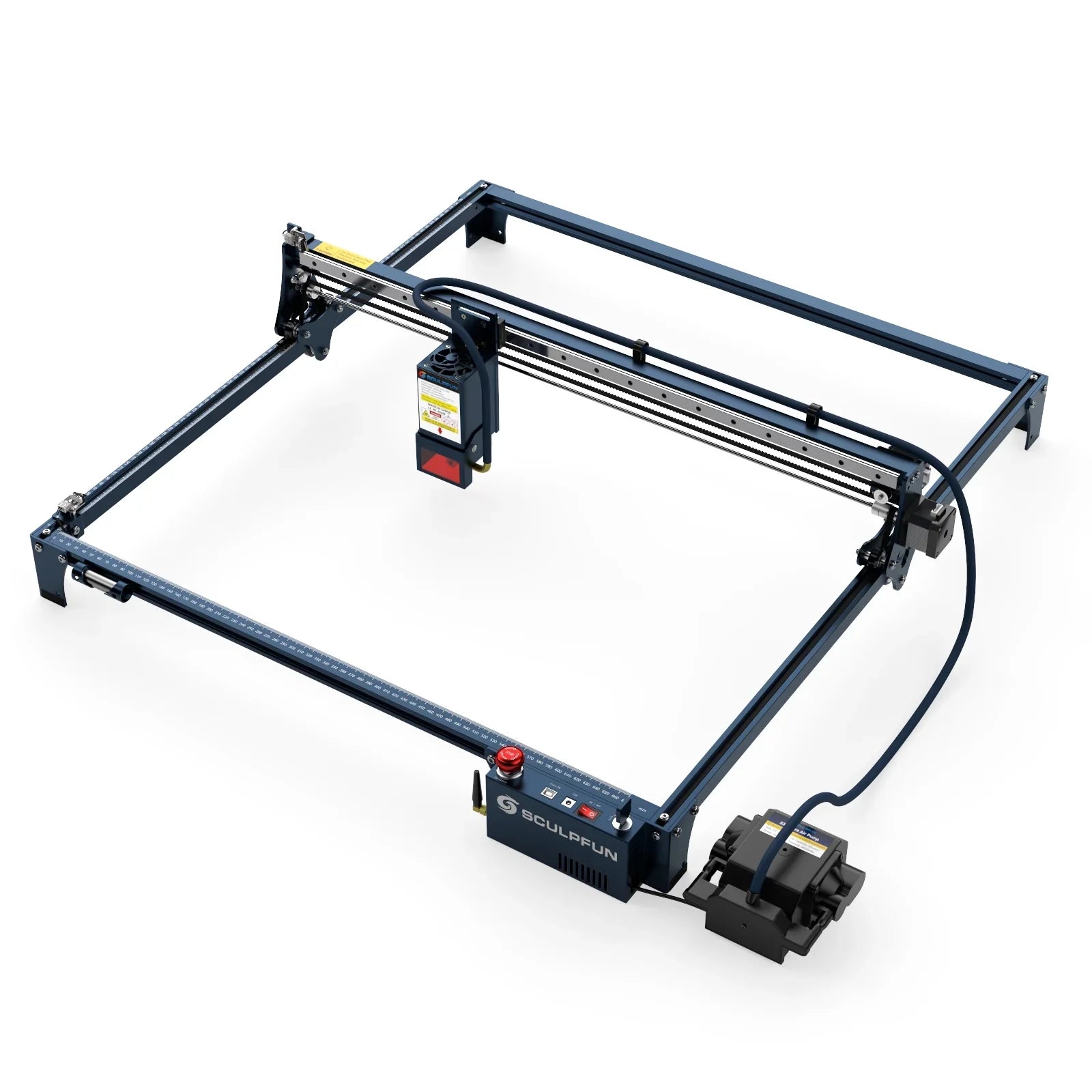 SizeCULPFUN-2 Engraving Machine,Size30 With Air 600mm Area Walnut Cherry Air Assist Cometx Size30 Hine Includes Kit Air Size30 Hine 600x600mm 22w With Auto Size30 22w With Assist 600x 600mm Lens Eye Includes