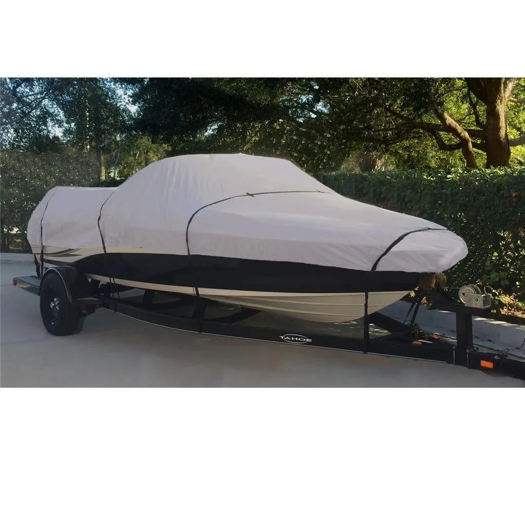 BOAT COVER Compatible for MONARK SizeUPER SizeKIFF BP 16 DLX 1991-1992 SizeTORAGE, TRAVEL, LIFT