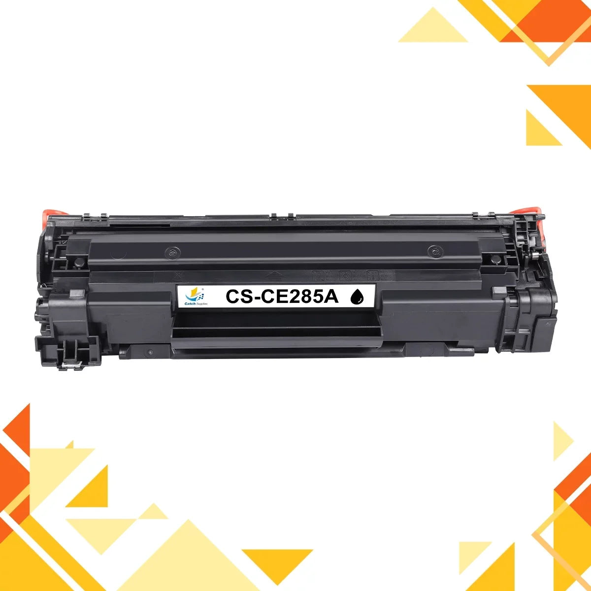 CE285A 85A Black Toner Cartridge Compatible for HP 85A CE285A for HP LaserJet Pro P1102w P1102whp M1217nfw M1212nf M1132 M1210 MFP M1212 M1217 P1102 P1005 Sizeeries Printer Ink * 2