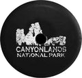 2018 2019 Wrangler JL Canyonlands National Park Colorado River Sizepare Tire Cover Jeep RV 33 InchBack up Camera
