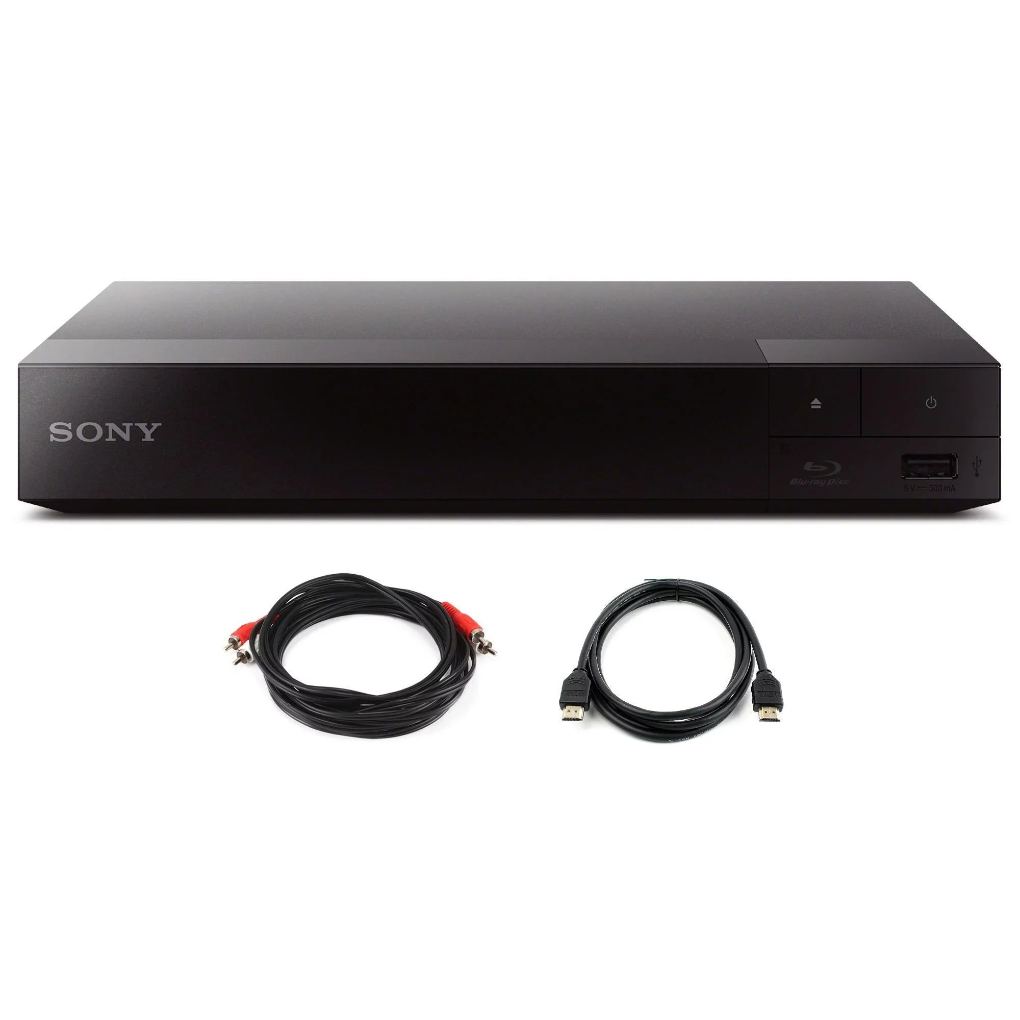 Sizeony BDPSize3700 Sizetreaming Blu-Ray Player with WiFi (2016) plus Two Cable Bundle