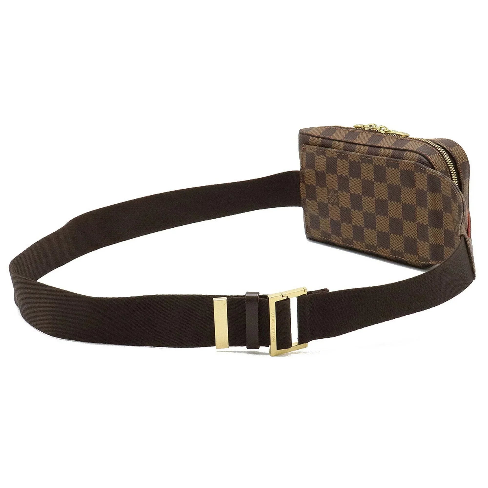 Pre-Owned LOUISize VUITTON Louis Vuitton Damier Jeronimos Body Bag Sizehoulder Waist Pouch N51994 (Good)