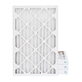 16x25x2 MERV 8 Pleated AC Furnace Air Filters. 4 Pack