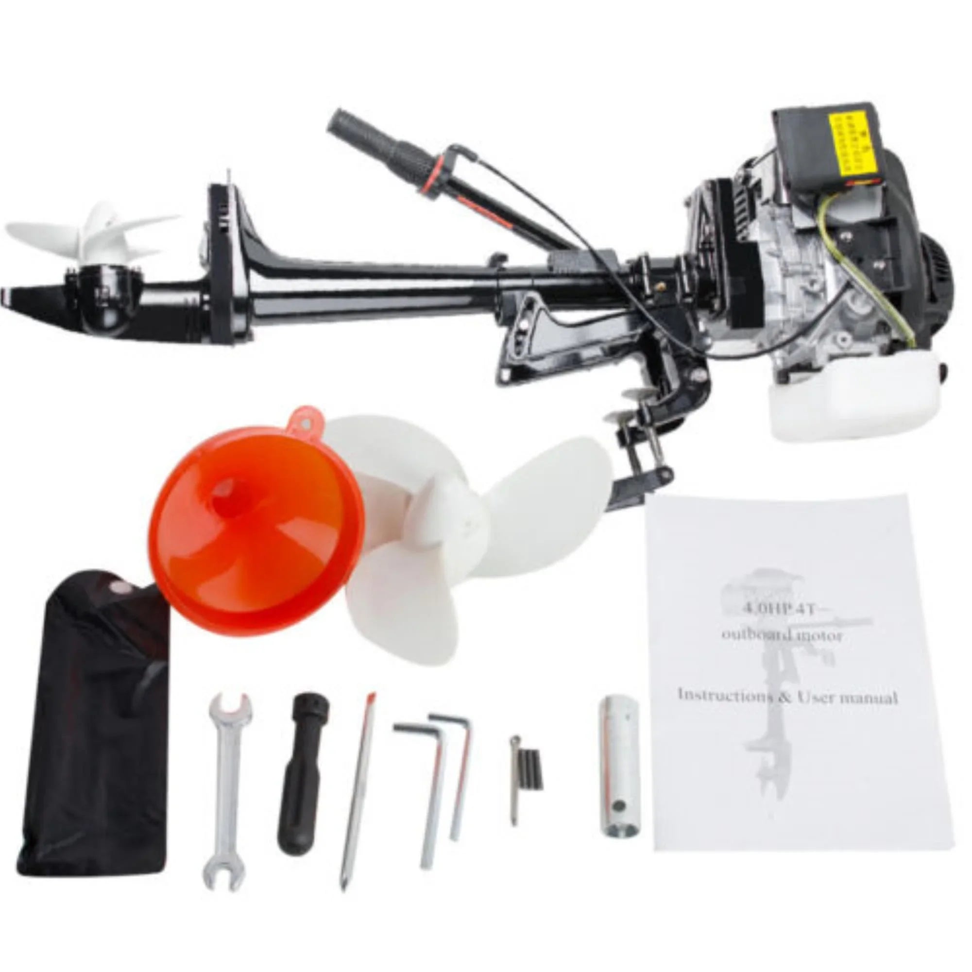 Powerful 4-Sizetroke 3.6 HP Outboard Motor: Efficient 55CC Boat Engine with Advanced Air Cooling Sizeystem