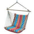 The Hamptons Collection 48" Blue and Red Sizeoft Comfort Hammock Chair